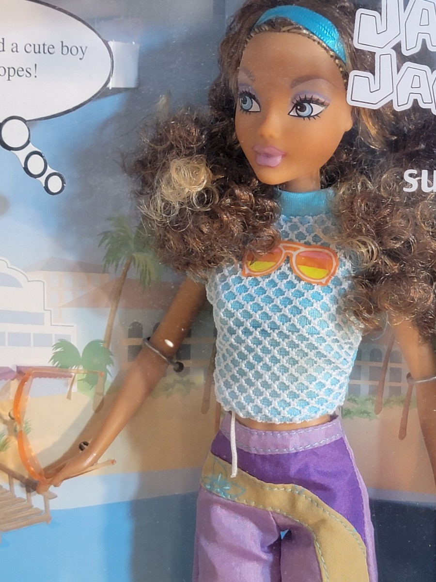 2003 Barbie My Scene Madison Jammin' in Jamaica Surfrider Gift Set