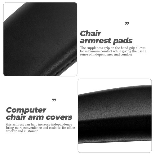 Gaming Chair Armrest Parts Replacements Cushion for Universal Pads Office - 第 3/12 張圖片