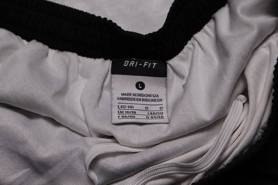 NIKE Womens 3" Tempo Stanford University Running Shorts Black/White Sz M Defect - Image 3 of 4