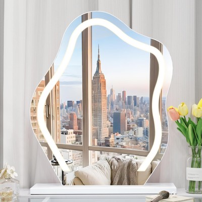 VANITII Cloudy Mirror with Lights