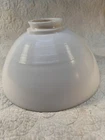 Antique 10” Milk Glass Industrial  Lamp Shade With 3” fitter  (11)