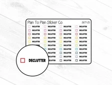 2677-25~~Declutter Planner Stickers.