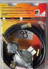 Mr. Heater Remote Propane Vent Free Installation Kit Black Steel Installation ki