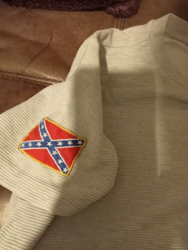 LUCKY STRIKE Patch Stitched Logo Custom T SHIRT Medium Biker USA Southern - Bild 3 von 7