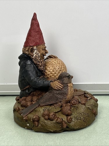 Vintage 1983 Figurine Gnome By Tom Clark Birdie Golf Theme Figure Art Sculpture - Picture 2 of 10