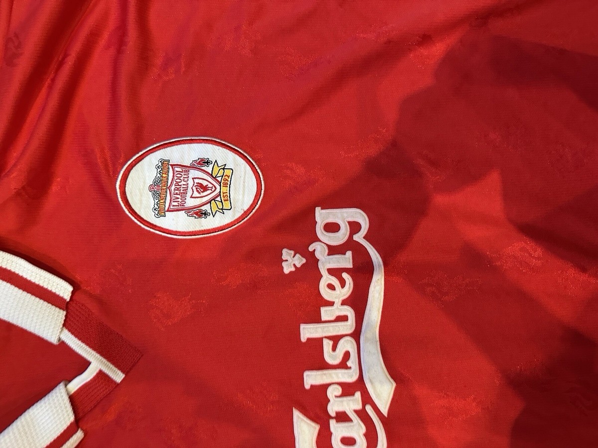 Liverpool Fc 96/97 97/98 Reebok Football Shirt Retro large Mens 46
