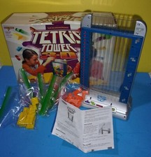 2003 Tetris Tower 3D Electronic Game By Radica - Light Sound Complete Working