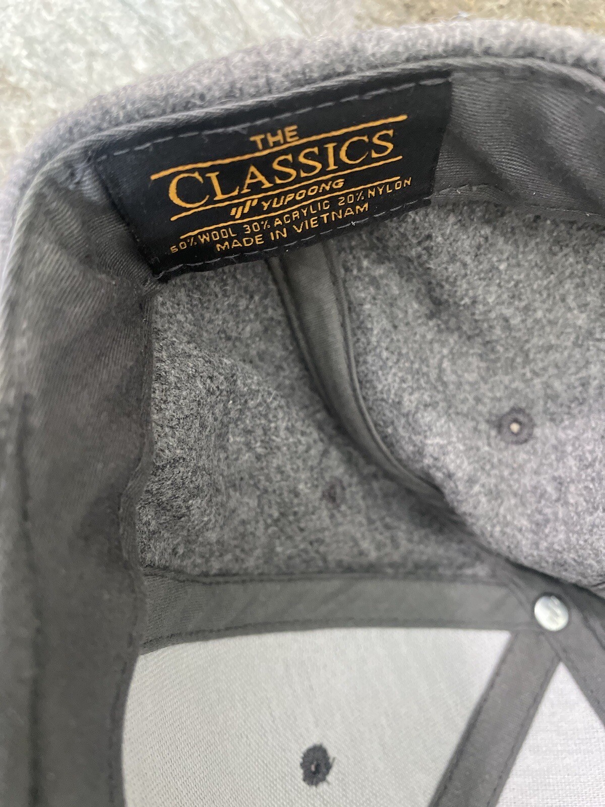 PHW Snapback Hat Elevate Every Day Patch Wool - image 6