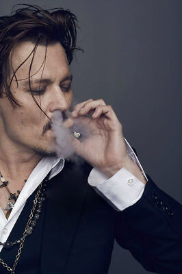 what cigarettes does johnny depp smoke Johnny Depp Smoking For The Photo 8x10 Picture Celebrity Print