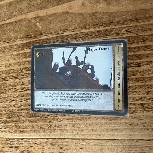 Monty Python And The Holy Grail CCG Card Game Singles Listing 1 of 2 - Picture 172 of 231