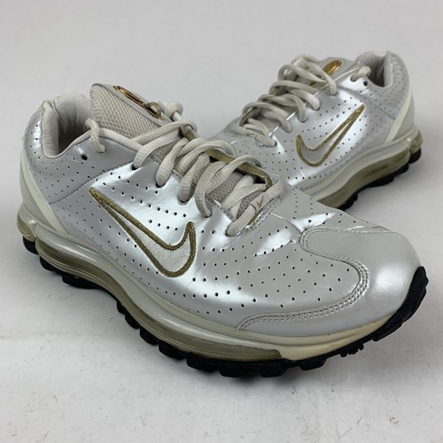 Nike Air Max '03 LE White Metallic Gold Grade School Sz 6.5Y 311522-111 |  eBay