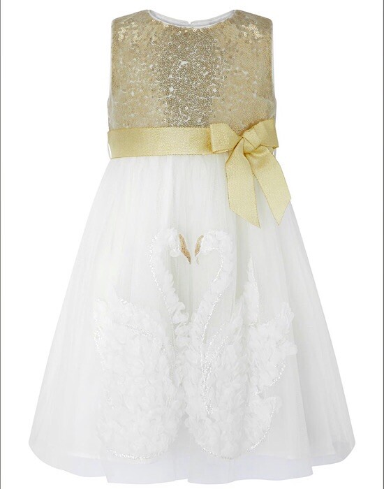 slim fit dress slacks Elegant Baby Gold Patterned Sequin Party Dress Toddler Girls Pageant –  marryshe main image 0