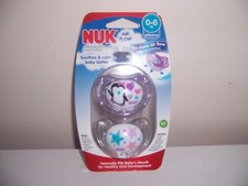 0-6 months nuk air flow purple pacifier new