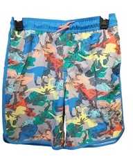 Wonder Nation Boys Quick Dry UPF 50 Swim Trunks In Dinosaur Pattern L OR XXL