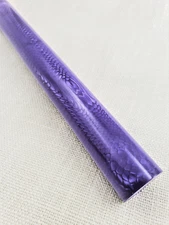 Juma Purple Dragon 22mm /.866 Dia. x 12" Rod For Pens, Stems, Pipes, Knives -1pc
