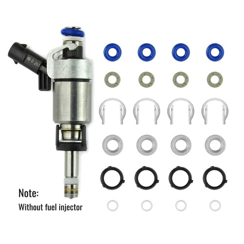 4 x Fuel Injector Oring Seals Repair Kits For AUDI A3 A4 A5 A7 Jetta