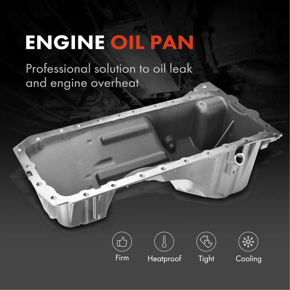 cárter de aceite del motor para BMW 128i 325i 328i 330i 525i 528i 530i Z4 06-13 11137539412 Foto 2 de 4