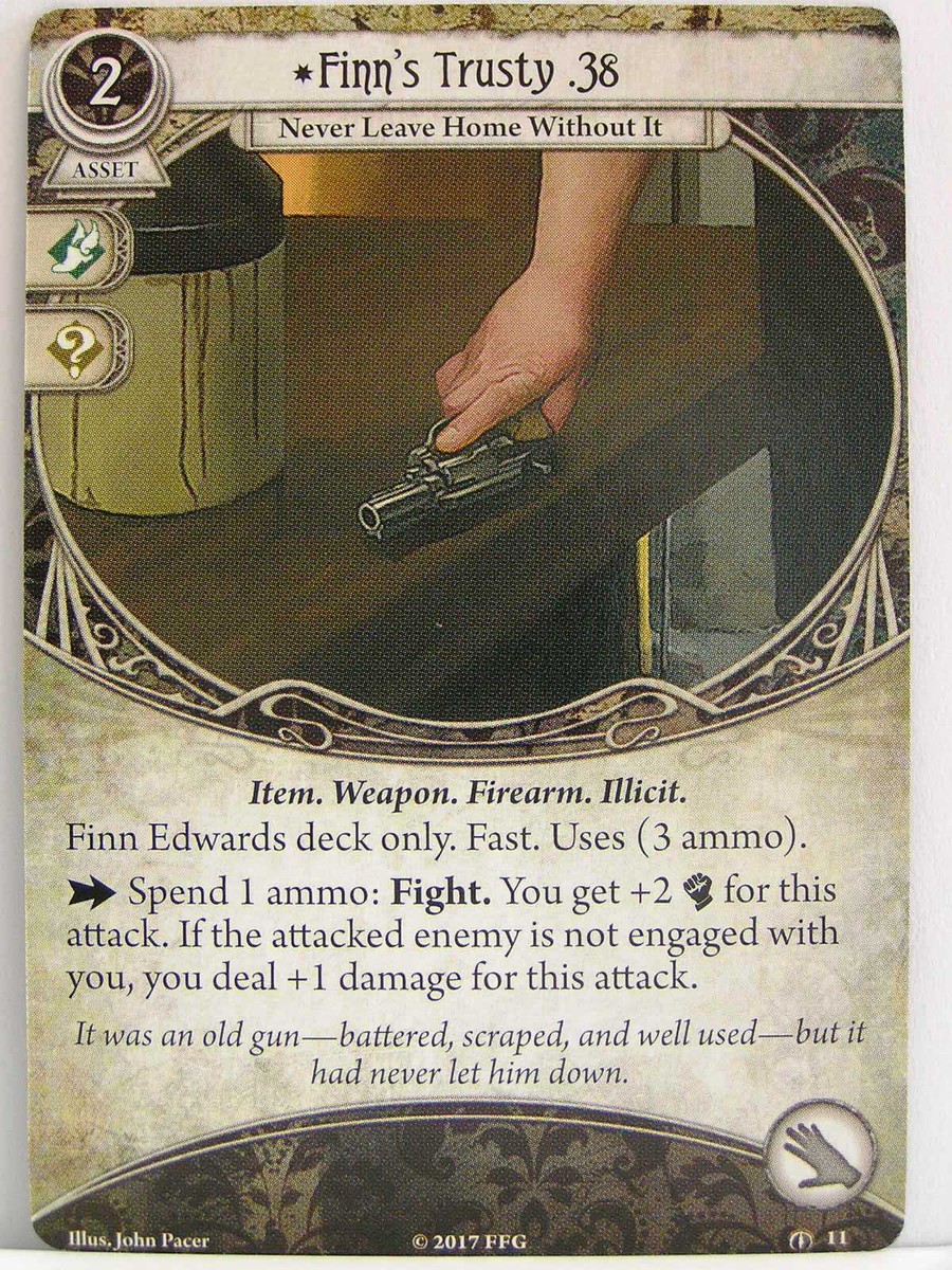 illicit cards arkham horror Arkham Horror LCG - André Patel main image 1