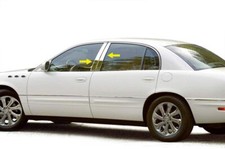 Fits 1997-2005 Buick Park Ave 4pc Stainless Steel Chrome Pillar Post Trim