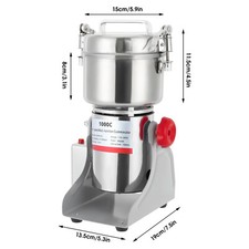1000g Electric Grain Grinder Spice Mills Comm...