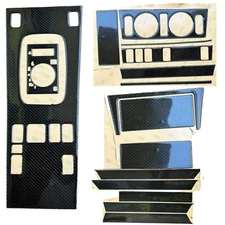 Carbon Look Full Set Dash Trim for Mercedes E Class W124 1985-1996 Auto Interior