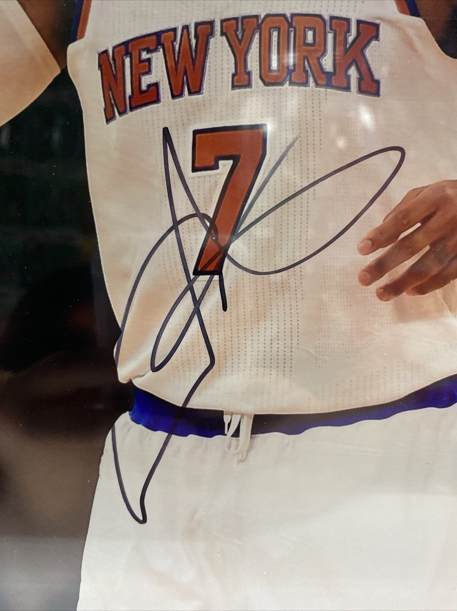 NBA Carmelo Anthony サイン入り写真 Carmelo Anthony (New York Knicks) signed 16x20 custom framed