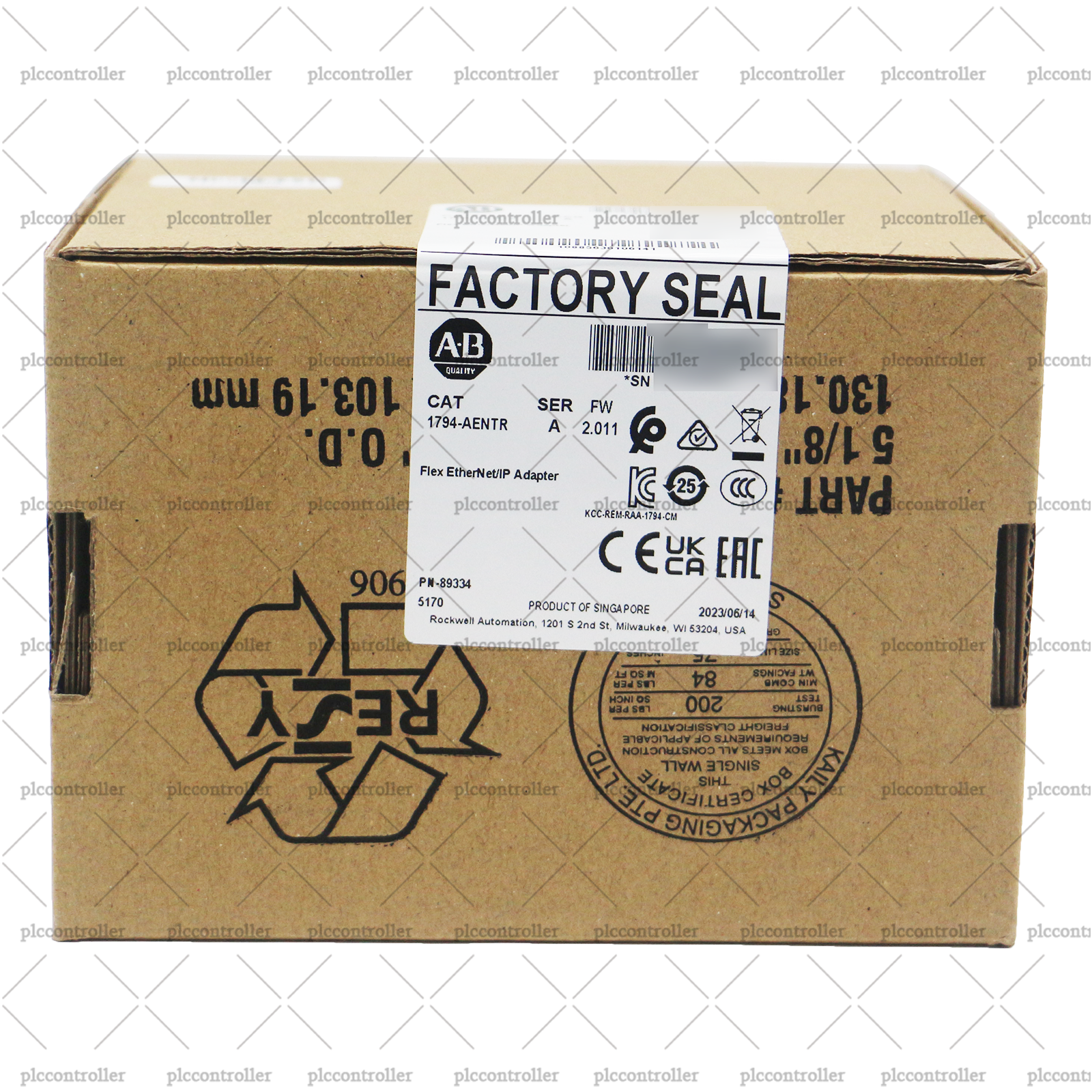 New Factory Sealed 1794-AENTR Flex EtherNet/IP Adapter Allen-Bradley | eBay