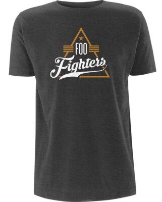 Foo Fighters Triangle Grey T-Shirt OFFICIAL
