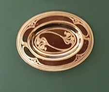 Dollhouse miniature vintage sterling silver A...