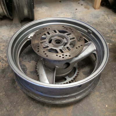 95 Kawasaki Ninja Rear Wheel Rotor Sprocket Cush Hub ZX 600 E ZX6E