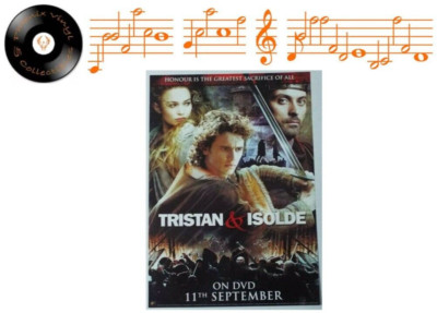 Tristan & Isolde Promo DVD / Video Shop Original Movie Poster 