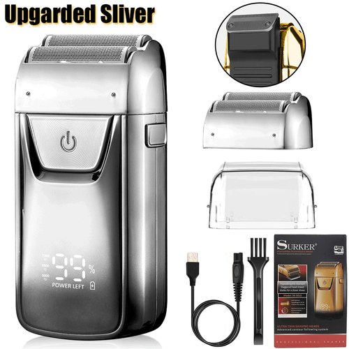 New 2 in 1 Electric Shaver Portable Men’S Razor Beard Trimmer USB Rechargeable - Picture 14 of 26