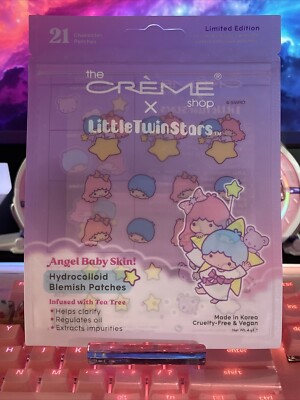 The Creme Shop Little Twin Stars Angel Baby Skin Acne Blemish Patches 21 Sanrio