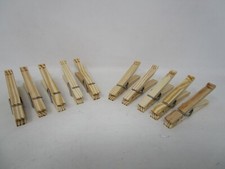 50 Hand Made in the USA Spring Loaded Clothespins Bare Wood Clothes Pins