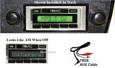 1973-1986 Gmc Truck Radio W Free Aux Cable Included Stereo 230 1973-1986 Gmc Truck Radio W Free Aux Cable Included Stereo 230
