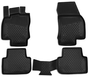 Mattenprofis Gummimatten Gummifußmatten TPE 3D für VW Tiguan I ab Bj.2007-2016