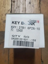 Corbin Russwin 27B1 6 PIN-10 Key Blank (Box of 50)