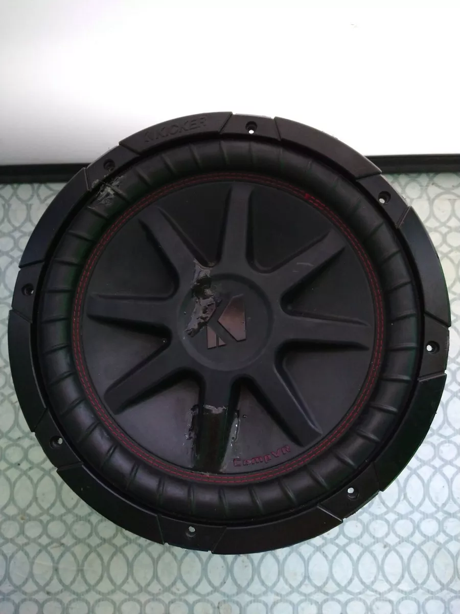 Kicker comp cvr hotsell 12 2 ohm
