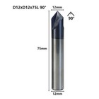 Fresa CNC FTVOGUE 1/8'' - Testa Tagliente 4 Flute Per Legno E Alluminio