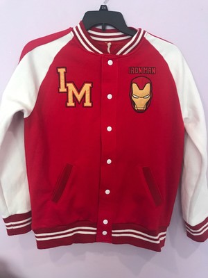 NWT Marvel Ironman Varsity Letter 