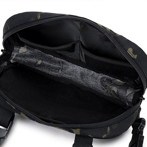 Herren Chest Rig Weste Sport Gurt Tasche Wandern Tasche Crossbody Schultern Party - Bild 14 von 17