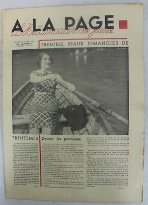 Auf Seite Nr. 317 - 14. April 1936 - Erste Schöne Frühlingstage - Monp