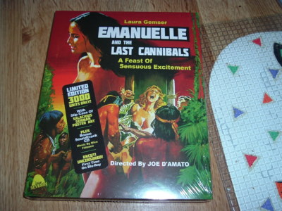 Emanuelle and the Last Cannibals Blu-ray+CD HORROR Laura Gemser +