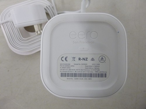 Eero 6 Q010001 Mesh WiFi Extender with wall mount holder bundle - Bild 3 von 4