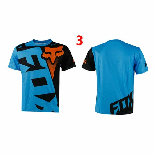 Herren Bike Motocross Jersey Fahrrad Sportswear Downhill MTB Trikott T-Shirt - Bild 16 von 37