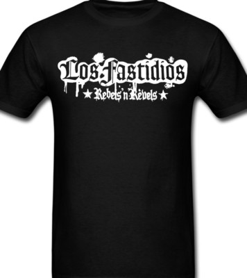 Los Fastidios Stay Rude Stay Rebel Punk Music Band T shirt tee Rock
