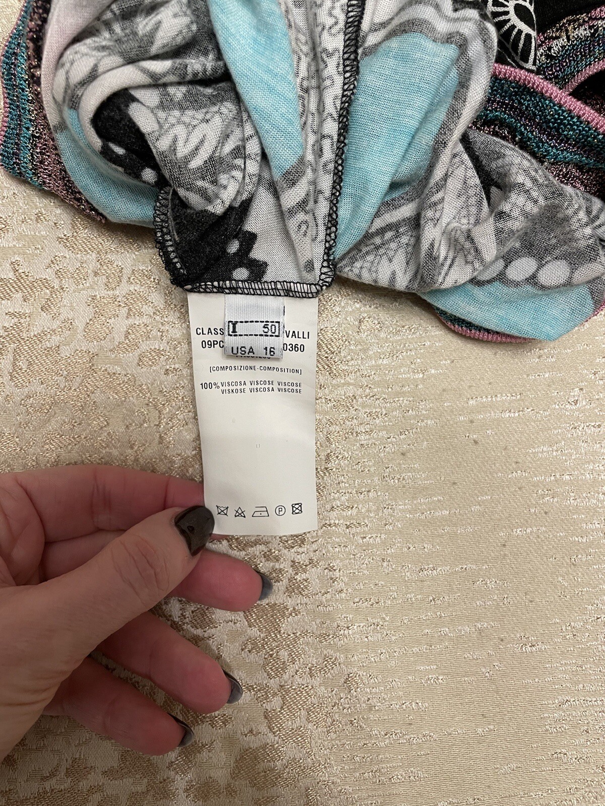 AUTHENTIC CLASS ROBERTO CAVALLI WOMENS SHIRT, SIZ… - image 8