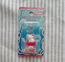 Hello Kitty Vintage Keychain mascot charm SANRIO Gotochi Pearl rare