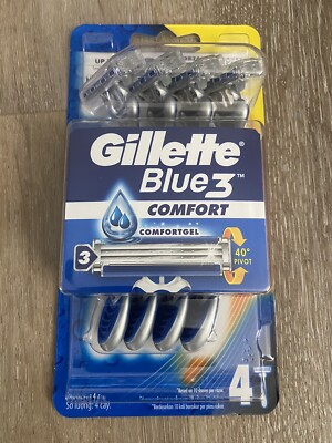 Gillette Disposable Razors 4 ct ( 3 Blades )