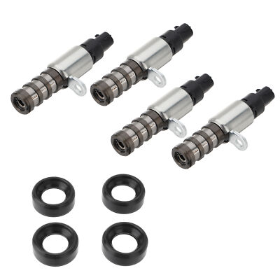 4X Camshaft Timing Solenoid Valve VCT VVT For Ford F-150 Lincoln 17-24 3.5L 5.0L